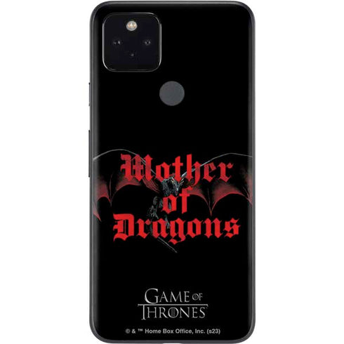 Game of Thrones: Mother of Dragons Google Pixel 4a 5G Skin
